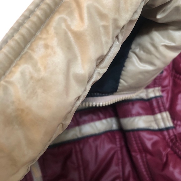 Vintage Puffer Jacket Coat ALPINE SKI vest convertible retro - Picture 10 of 13